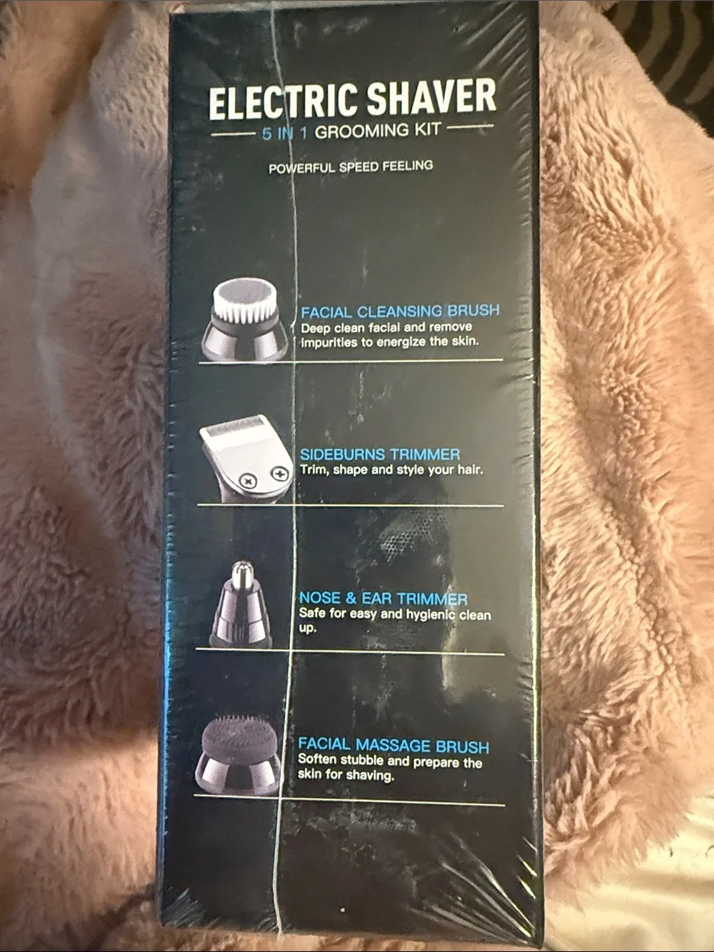 Men’s SEJOY 5-in-1 Electric Shaver in Silver